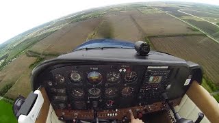 Full Length Flight  Touch amp Goes  Cessna 172 Skyhawk [upl. by Nohsreg38]