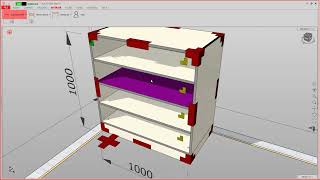 Interior  Shelf connector settings  TrunCAD [upl. by Dagley]