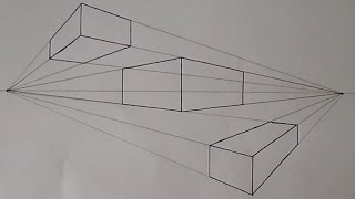 How To Draw In Two Point Perspective  Easy [upl. by Notlil]