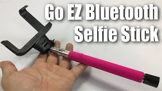 Bluetooth Wireless Phone Monopod Selfie Stick Review [upl. by Berty]