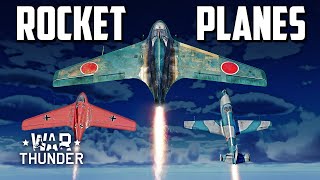 Rocket Planes  War Thunder [upl. by Janine]