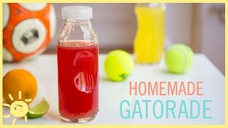 EAT  Homemade Gatorade [upl. by Pouncey]