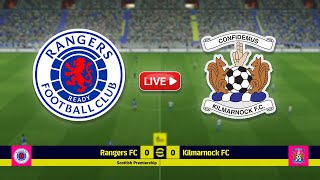 🔴Rangers FC vs Kilmarnock FC  Scottish Premiership Match Live [upl. by Dhiman896]