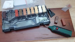 Parkside Laminate Parquet Repair Kit PLPRS Unboxing Testing [upl. by Nitsir779]