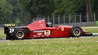 The Best Sounding F1 Engine Ferrari 30L V12  1995 Ferrari 412 T2 Sound [upl. by Lugo]