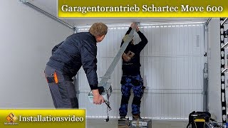 Installationsanleitung Garagentorantrieb  Schartec Move 600 [upl. by Dam]