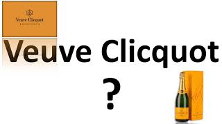 How to say Veuve Clicquot CORRECTLY French Champagne Pronunciation [upl. by Aikkan]