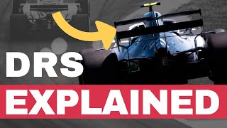 How the DRS Drag Reduction System works in Formula 1 [upl. by Napas]