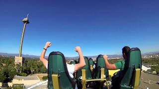 Shambhala PortAventura 2013 Back Seat POV [upl. by Lightman]