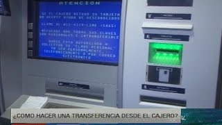 ¿Cómo hacer una transferencia desde el cajero [upl. by Ijnek]