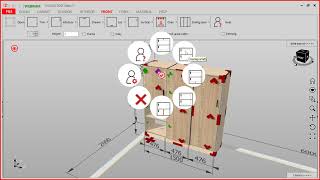 Front  Settings Smartclick  TrunCAD [upl. by Auqinahs573]