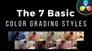 The 7 Essential Color Grading Styles Every Filmmaker Must Learn First [upl. by Urata337]