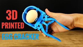 3D printed 🥚 Egg Cracker  3D Printing Timelapse [upl. by Tedd942]