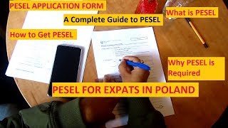 How to get PESEL Number in Poland English Subtitles [upl. by Georgette]