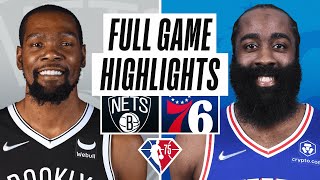 NETS at 76ERS  FULL GAME HIGHLIGHTS  March 10 2022 [upl. by Brinkema]