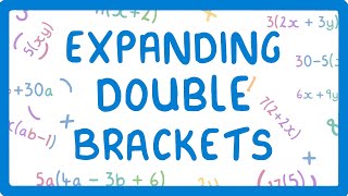 GCSE Maths  How to Expand Double Brackets 36 [upl. by Cohin]