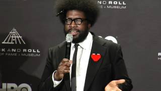 uestlove of the Roots talks about the Beastie Boys [upl. by Noffets]