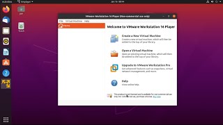 Install VMWare Workstation 16 Player in Ubuntu 2004 [upl. by Fagaly]