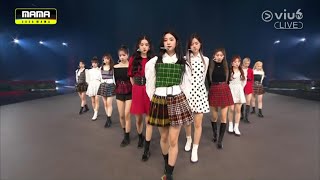 IZONE La Vie en Rose  Violeta  Fiesta  Secret Story Of the Swan MaMa Asian Music Awards 2020 [upl. by Latyrc]