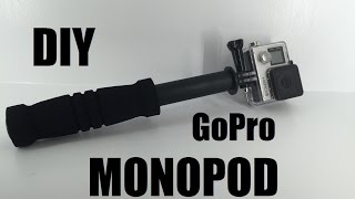 DIY  GoPro Monopod [upl. by Lytsirhc]