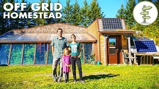 Homesteading Family Living OffGrid in a Spectacular Earthship [upl. by Auqinehs946]