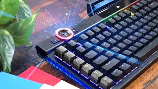 NEW Corsair K100 RGB Optical Keyboard Review  OPX switches [upl. by Attirb]