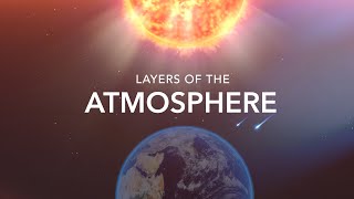 Layers of the Atmosphere Animation [upl. by Nnywg531]