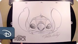 HowTo Draw Stitch  Walt Disney World [upl. by Stanfill]