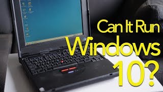 Can You Install Windows 10 on a Pentium II [upl. by Guenevere]