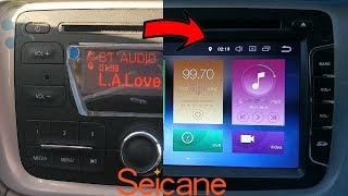 Navigation Radio Android for Renault Duster or Dacia Dokker From Seicane  Installation  Review [upl. by Amsirhc]