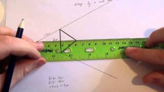 Enlargements using ray method  Corbettmaths [upl. by Susumu]