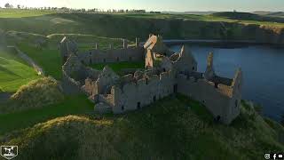 Spectacular Dunnottar Castle By Drone 4K [upl. by Nguyen148]