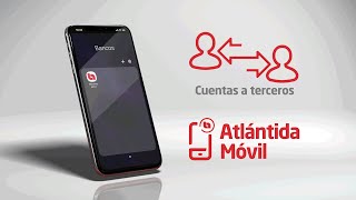 Transferencias a Terceros a través de Atlántida Móvil  Banco Atlántida [upl. by Erdied39]