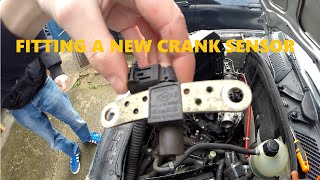 THE CLIO GETS A NEW CRANK SENSOR [upl. by Ludwig]