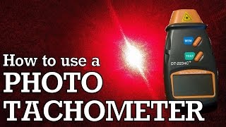 How To Use a Photo Tachometer  DT2234C Review [upl. by Fougere]