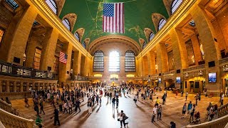 Walking Tour of Grand Central Terminal — New York City 【4K】🇺🇸 [upl. by Richarda]