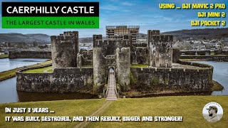 Caerphilly Castle  The Largest in Wales 2nd in Britain [upl. by Greeley]