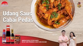 Masak Spesial untuk Imlek  Udang Saus Cabai Pedas ala Chef Vindex Tengker [upl. by Margreta]