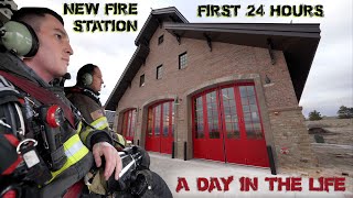 First 24 Hours in a New Fire Station  A Day in the Life [upl. by Wylde]