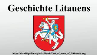 Geschichte Litauens [upl. by Oiralih]