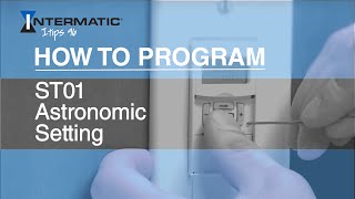 How to Program the ST01 Astronomic Setting [upl. by Elsinore470]