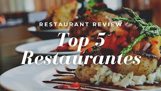 Top 5 Restaurantes CDMX [upl. by Goulden18]