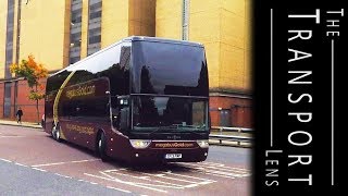 Stagecoach Express and Megabus Buses in Glasgow  October 2017 [upl. by Sibbie]