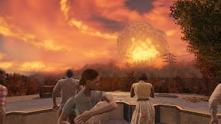 Fallout 4 Nuke Scene [upl. by Itnava]