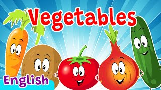 Vegetables Song  Nursery Rhymes amp Kids Songs [upl. by Zul440]