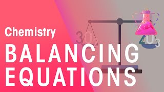 How To Balance Equations  Part 1  Chemical Calculations  Chemistry  FuseSchool [upl. by Gurl]