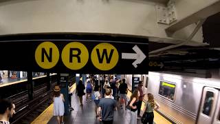 ⁴ᴷ The Busiest NYC Subway Station Times Square–42nd StreetPort Authority Bus Terminal [upl. by Oruhtra621]