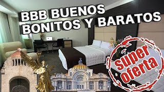 5 mejores HOTELES BARATOS en la CDMX [upl. by Lear]