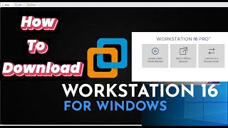 vmware workstation 16 pro Download [upl. by Idnahc]