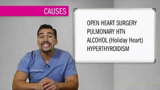 EKG l Atrial Fibrillation A Fib [upl. by Lehcnom573]